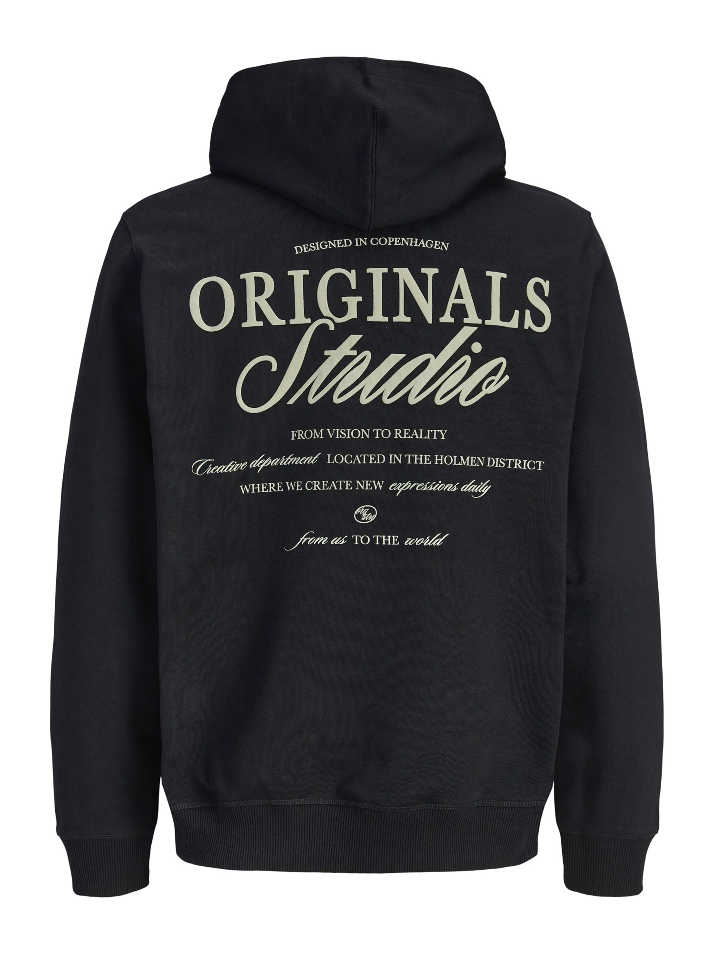 JACK & JONES Μπλούζα φούτερ 'JORNORREBRO' σε μαύρο