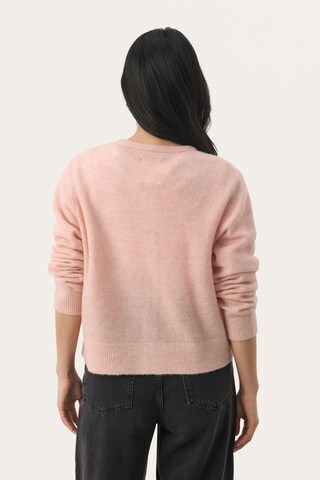 Part Two Knit cardigan 'Linika' in Pink
