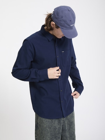 Volcom Regular fit Button Up Shirt 'Caden' in Blue
