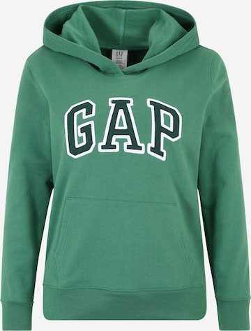 Gap Tall Sweatshirt in Green: front