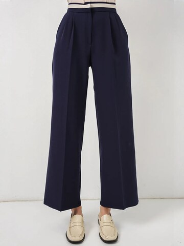 Bigdart Wide Leg Hose in Blau: Vorderseite