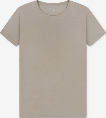 T-shirt ' Mix & Relax ' SCHIESSER en gris : devant