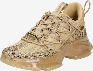 Baskets basses 'Magneto-R-E' STEVE MADDEN en or : devant