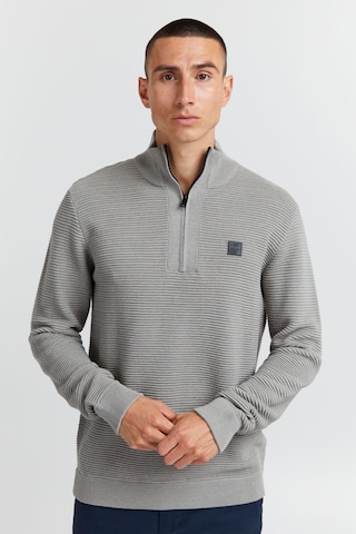 !Solid Pullover 'Valencia' in Grau: Vorderseite