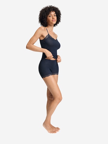 Hanro Broekje ' Woolen Lace ' in Blauw