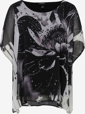 Ulla Popken Blouse in Zwart: voorkant