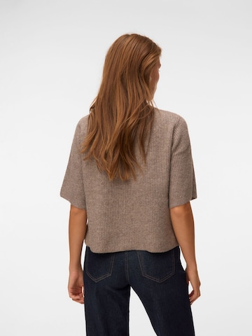 VERO MODA Knit cardigan 'VMSoffe' in Grey
