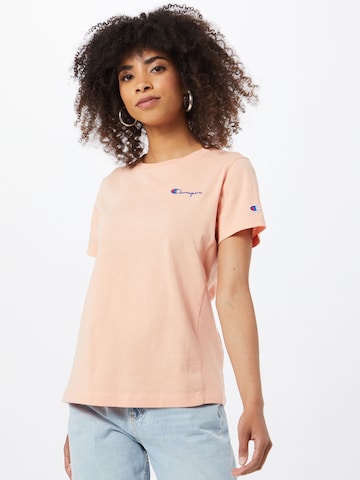 Champion Reverse Weave Shirt in Orange: front