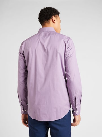 BOSS Black Regular fit Button Up Shirt 'JOE' in Purple