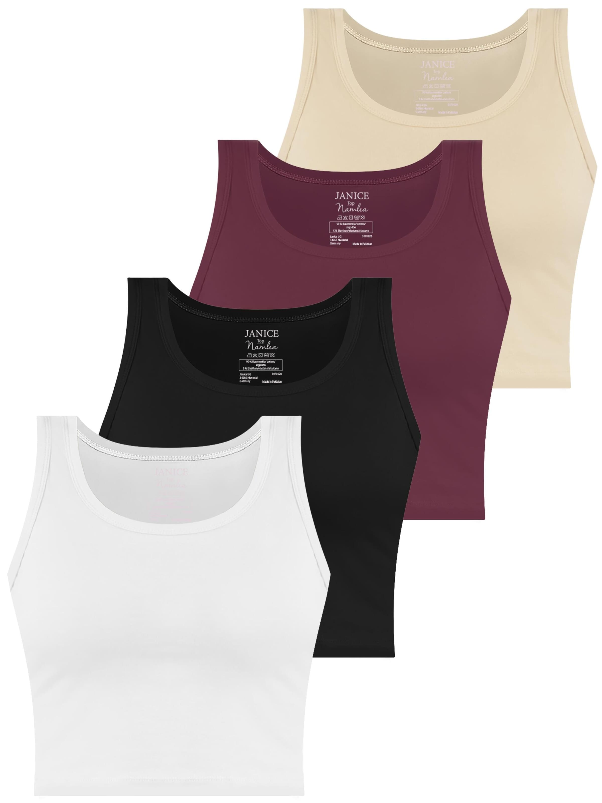 Janice Overdel 'Namlea' i beige: forside