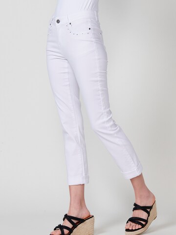 KOROSHI Slim fit Jeans in White