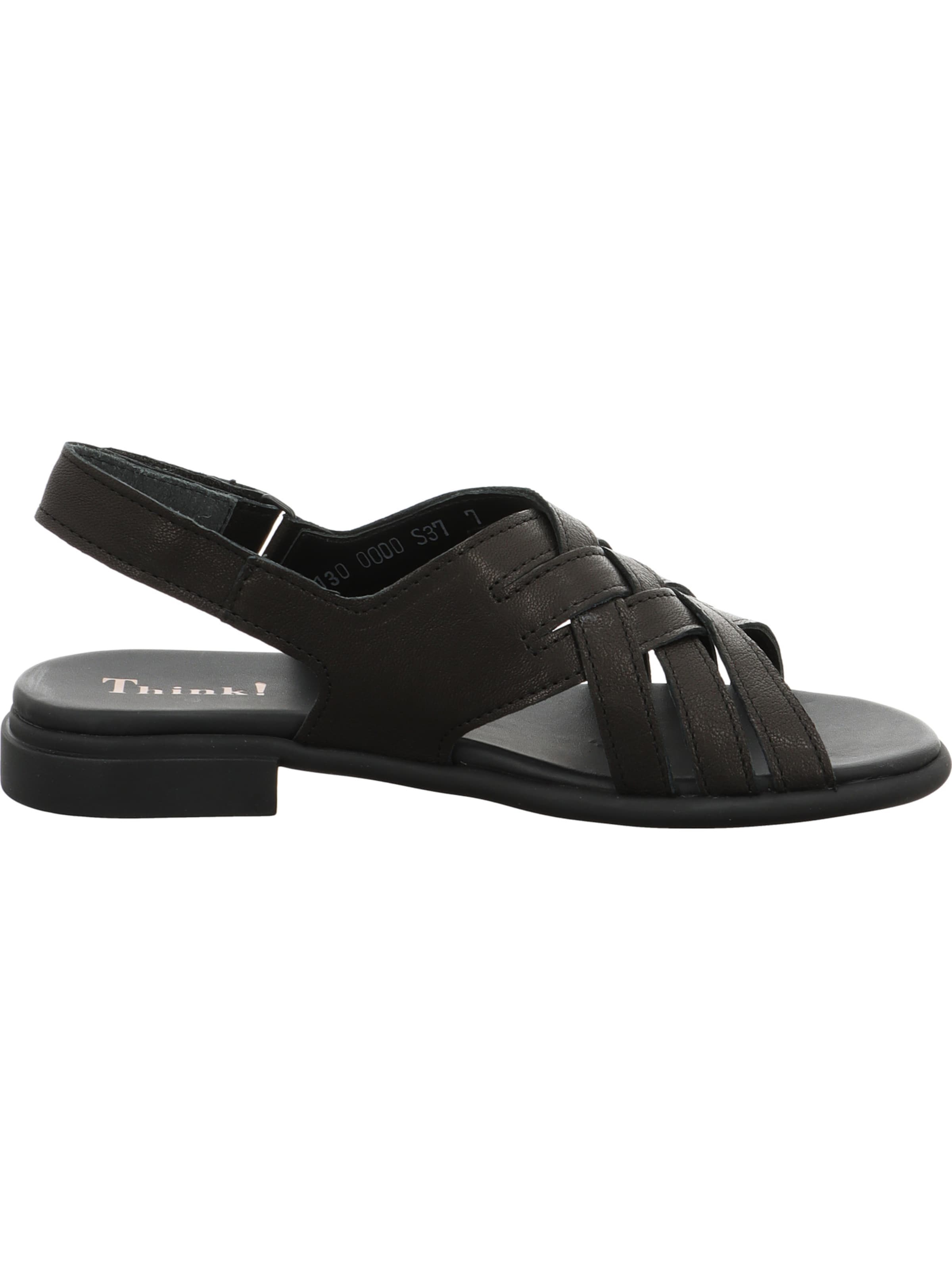 THINK! Strap Sandals 'Kamaa' in Black