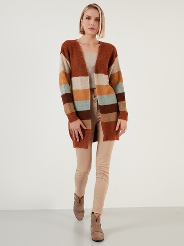 LELA Knit Cardigan 'Lela' in Brown