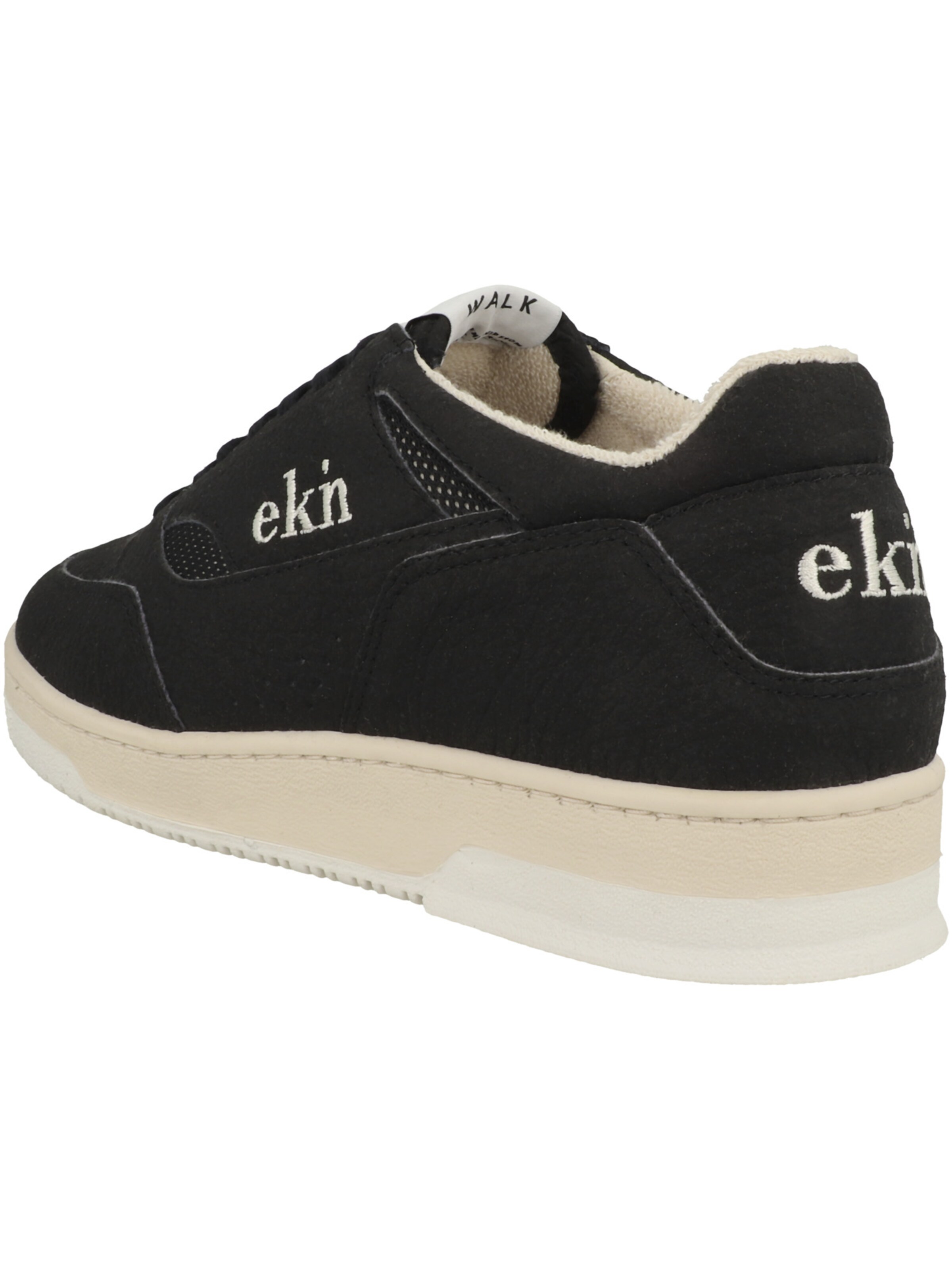 Baskets basses 'Yucca' Ekn en noir