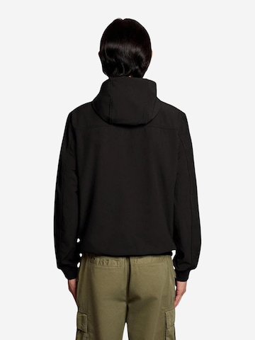 Parka invernale 'Fleece Back Softshell JK2110V' di Lyle & Scott in nero