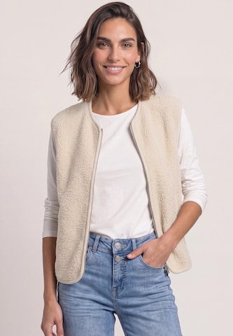 STREET ONE Vest in Beige: front
