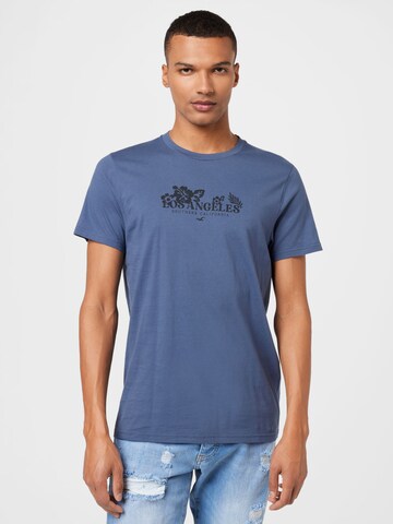 HOLLISTER T-Shirt in Blau: predná strana