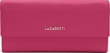 Porte-monnaies 'Bologna' Lazarotti en rose : devant