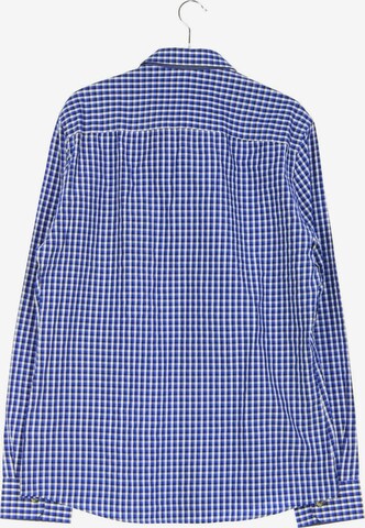 River Island Button Up Shirt in M in Blue