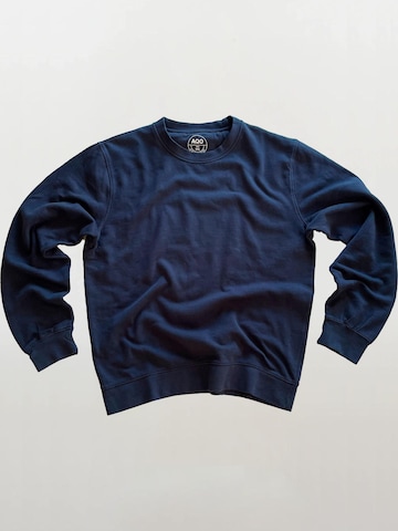 A Question Of (AQO) Sweatshirt 'Johannes' in Blauw: voorkant