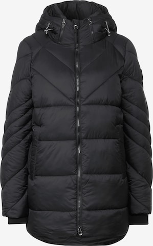 STREET ONE Winter Jacket in Black: front