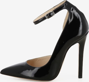 Escarpins 'LISA' EVITA en noir : devant