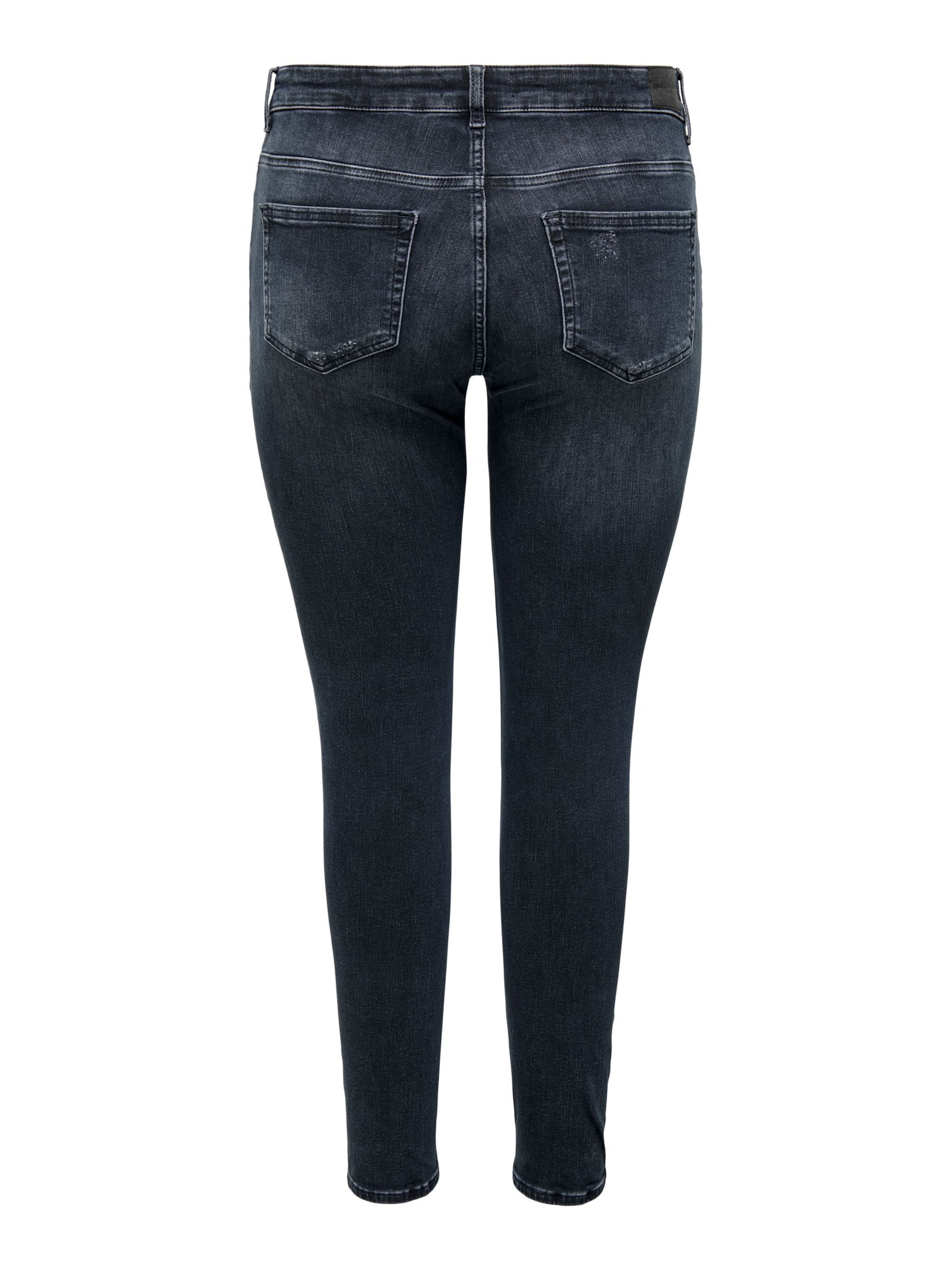 ONLY Carmakoma - Skinny Vaquero 'CARWilly' en negro
