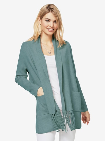 Linea Tesini by heine Knit Cardigan 'LINEA TESIN' in Green: front