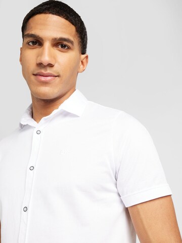 Gabbiano Regular fit Button Up Shirt in White