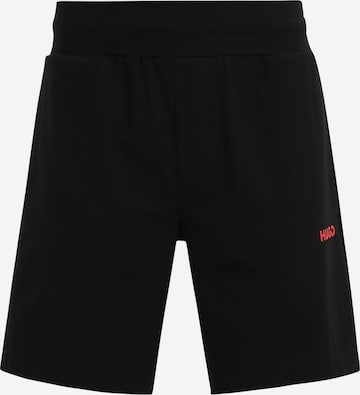 HUGO Red Regular Shorts in Schwarz: predná strana