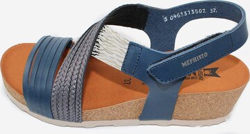 MEPHISTO Sandale in Blau