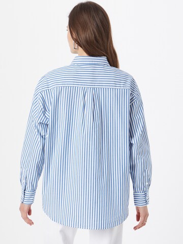 Monki Bluse in Blau