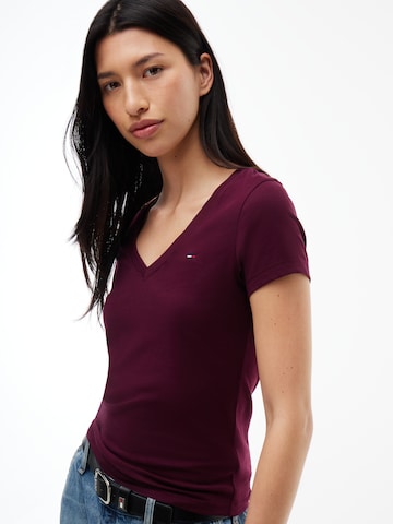 Maglietta di Tommy Jeans in lilla
