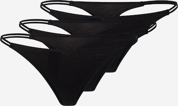 ABOUT YOU Thong 'Danai' in Black: front