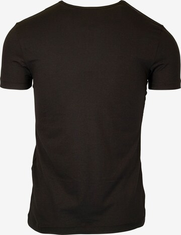 T-Shirt 'V-Neck RED 1601' Olaf Benz en noir