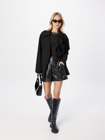 NLY by Nelly Between-Seasons Coat in Black