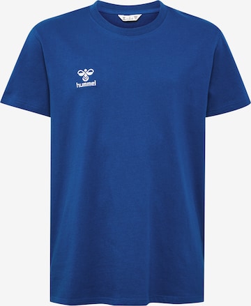 T-Shirt 'Go 2.0' Hummel en bleu : devant