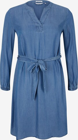 Robe-chemise Tom Tailor Women + en bleu : devant