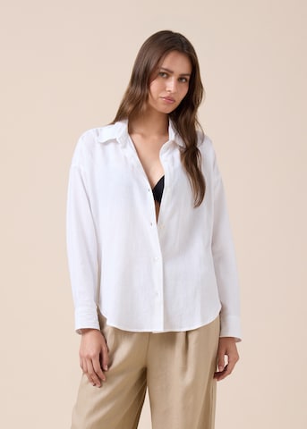 CALZEDONIA Bluse in Weiß: Vorderseite