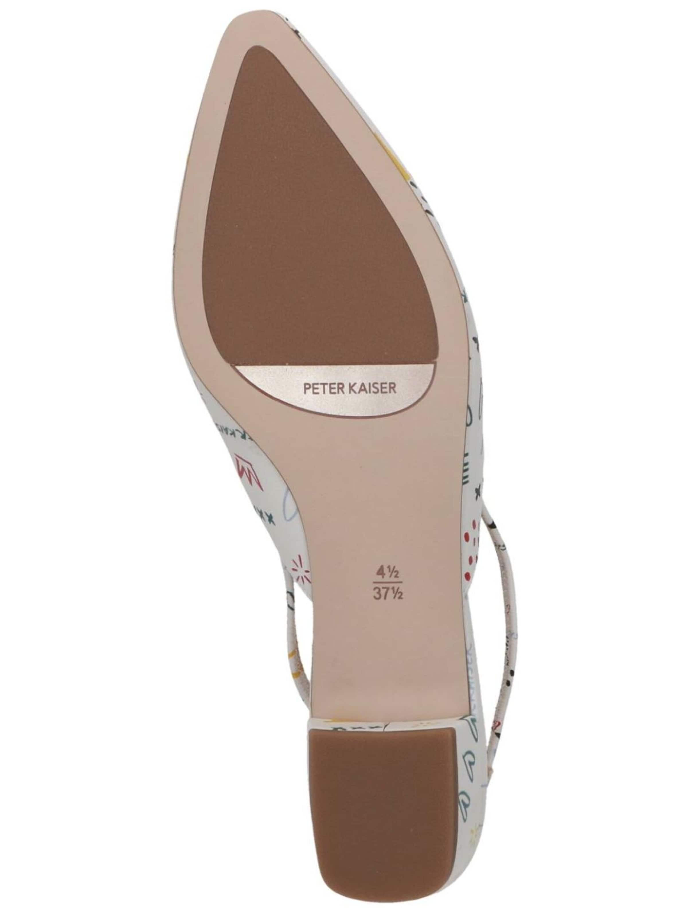 PETER KAISER Slingback Pumps in White