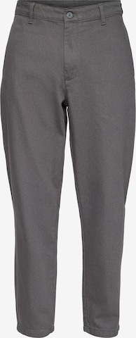 ALPHA INDUSTRIES - Pantalón chino en gris: frente