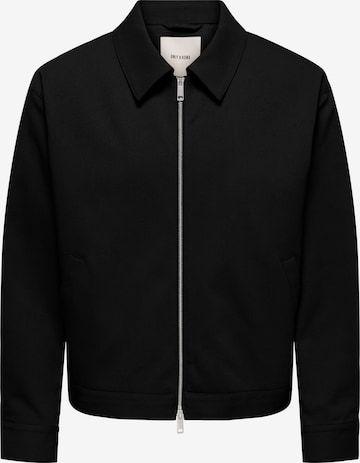 Only & Sons Overgangsjakke 'ONSLEO' i sort: forside