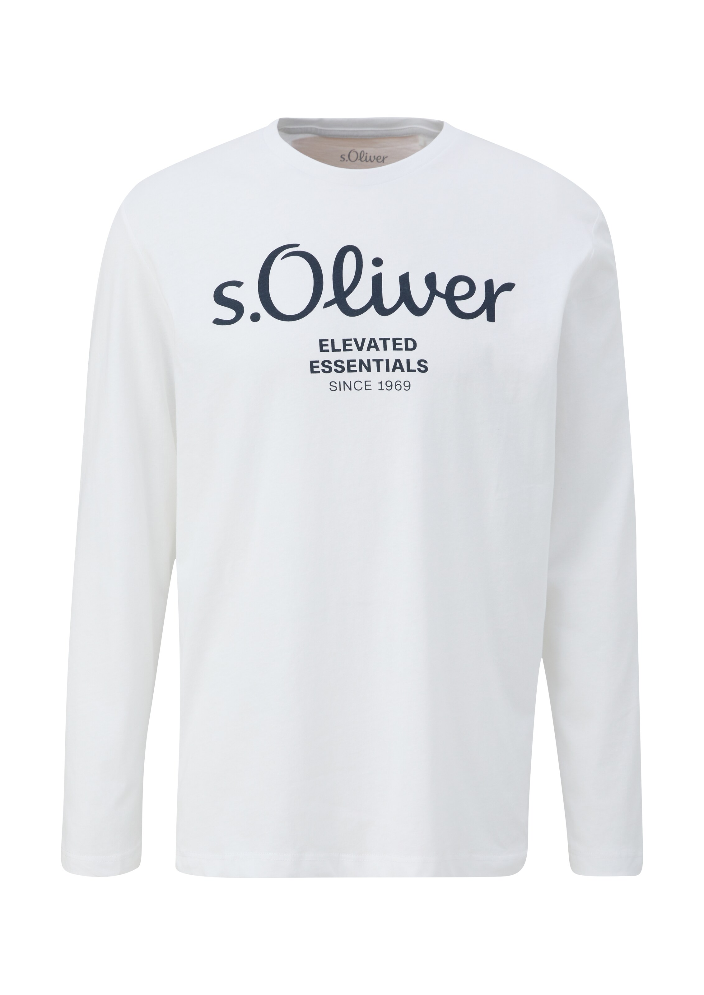 T-Shirt s.Oliver en blanc : devant