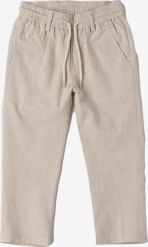 IDO COLLECTION Regular Hose 'Pantalone Tessuto Navetta Lungo' in Beige: predná strana