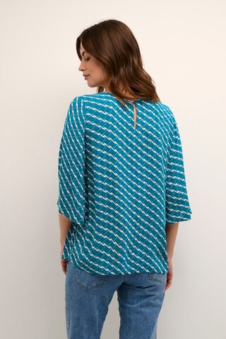 Kaffe - Blusa 'Marita' em azul