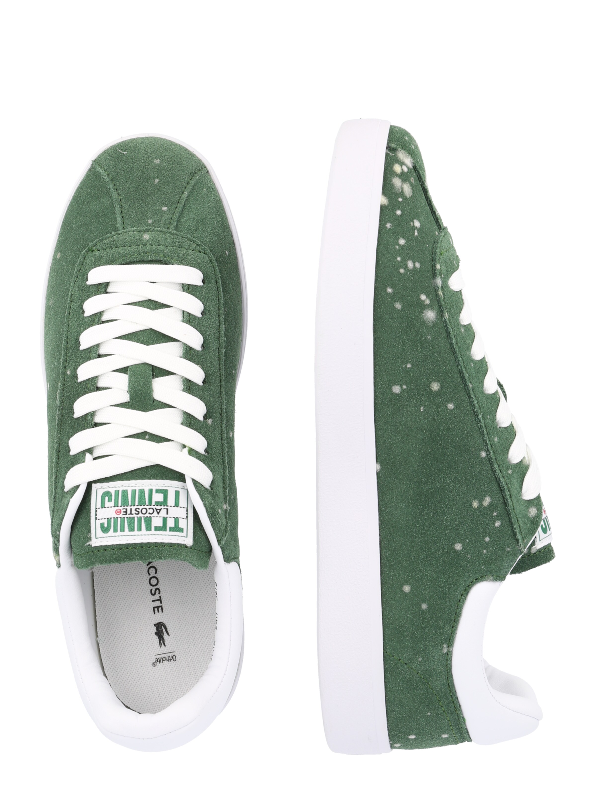 LACOSTE Sneaker low 'Baseshot' i grøn