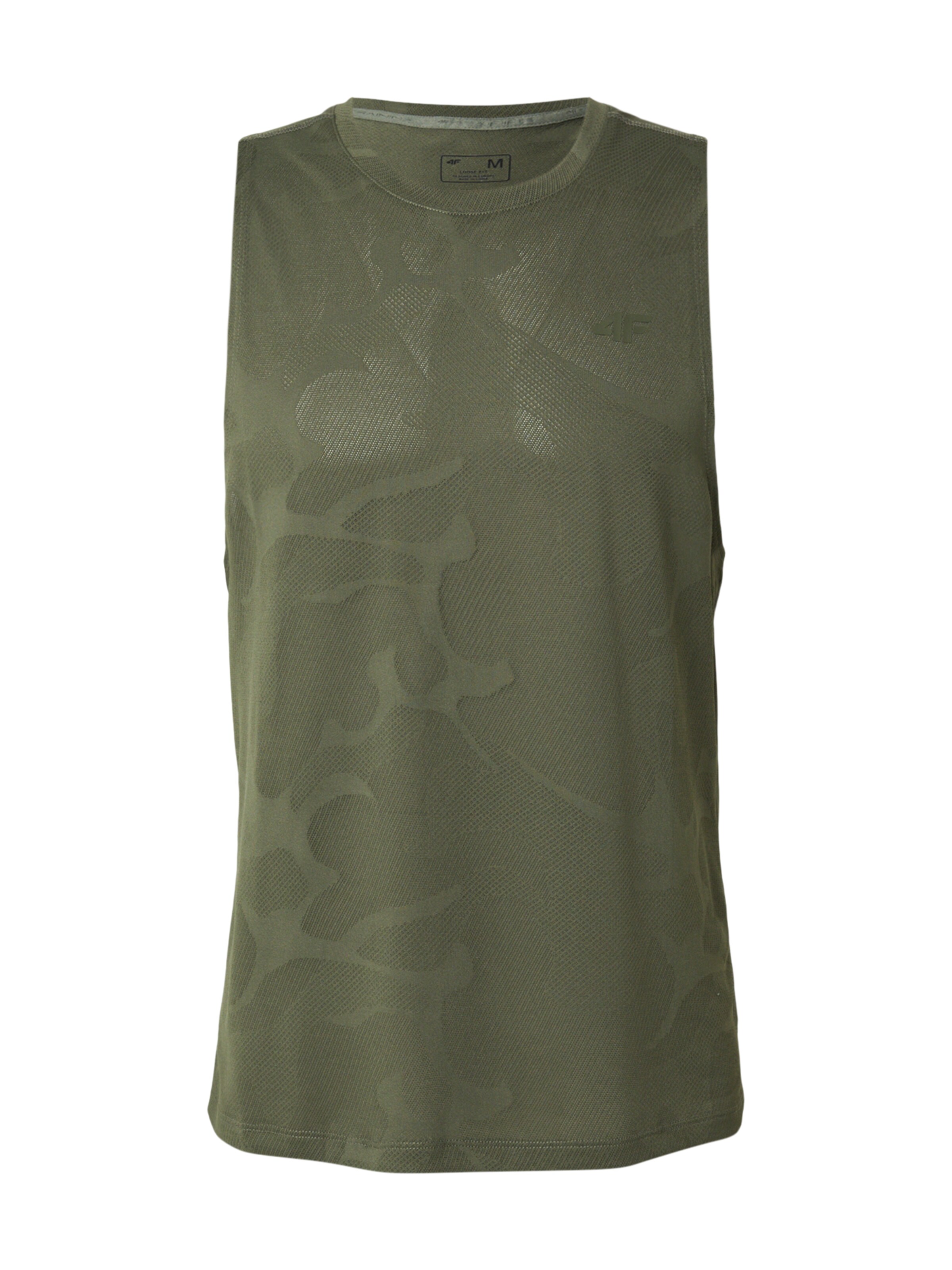 zaļš 4F Sporta krekls: no priekšpuses