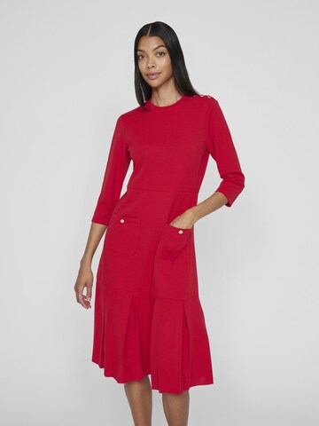 VILA Kleid in Rot: Vorderseite