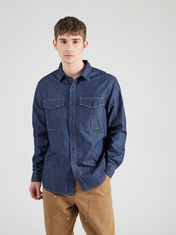 Regular fit Camicia di REPLAY in blu: frontale