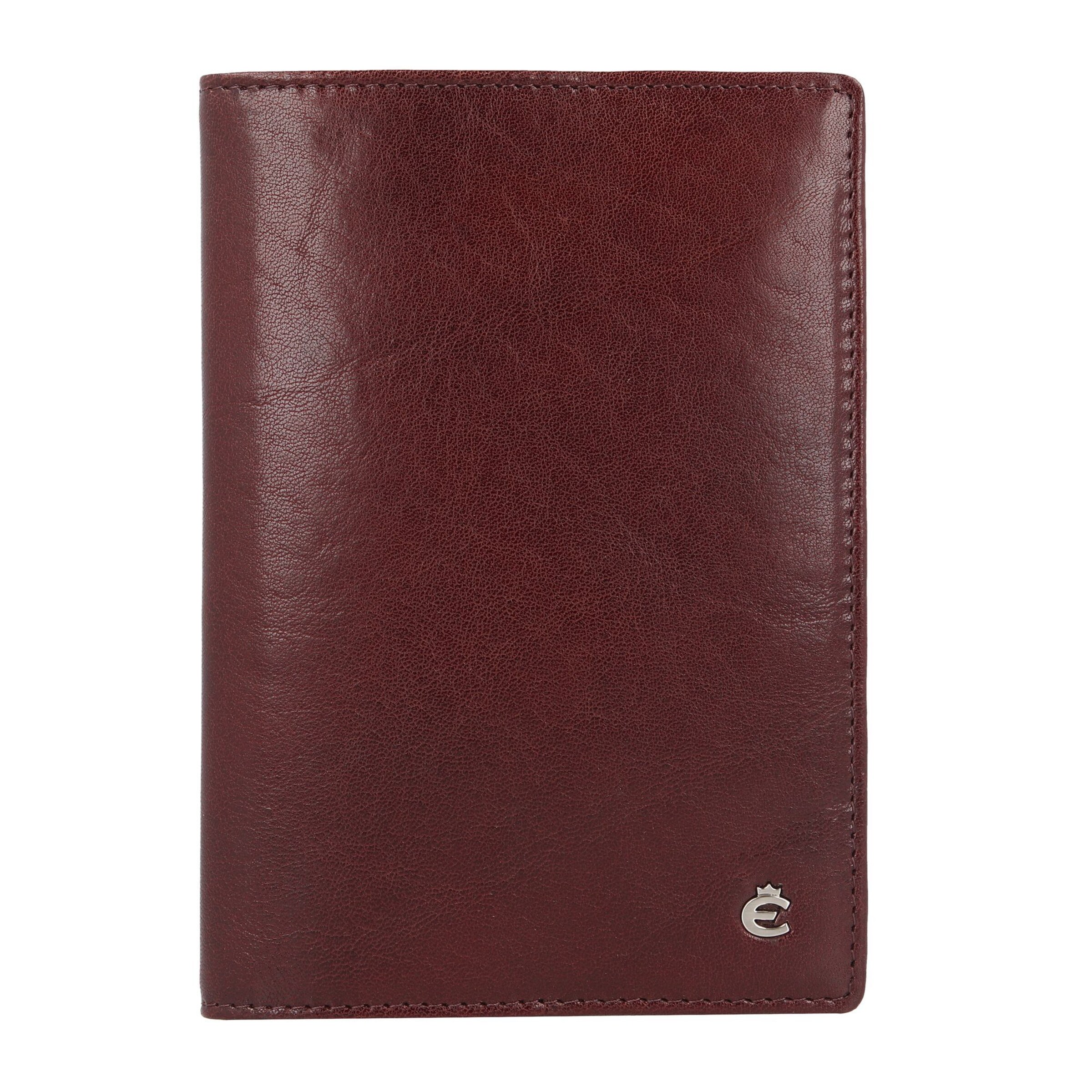 Esquire Etui 'Toscana' in Braun: Vorderseite